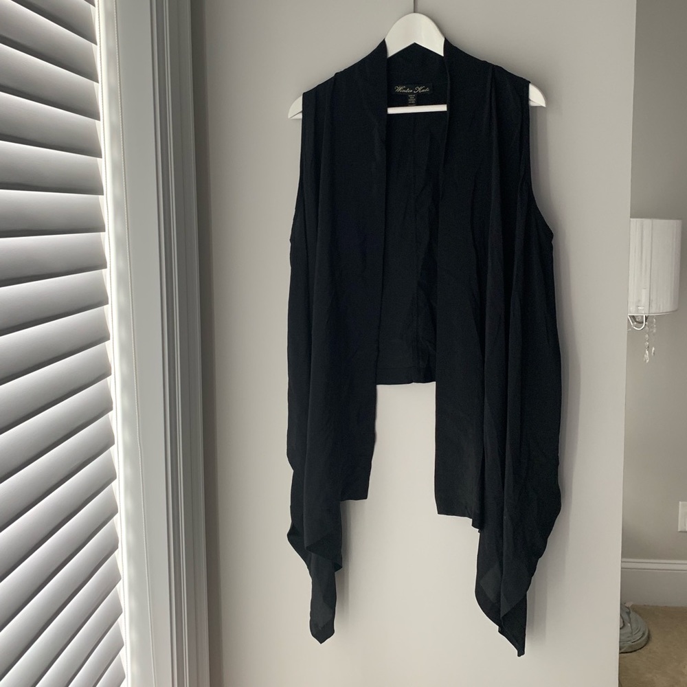 Winter Kate high low vest